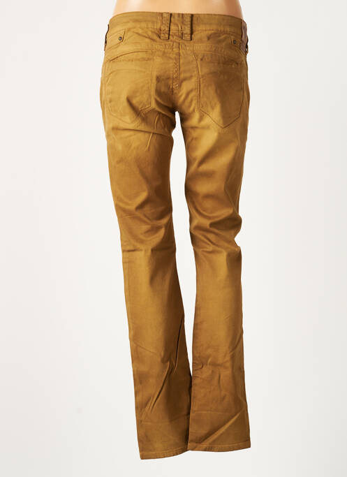Pantalon slim marron FREEMAN T.PORTER pour femme