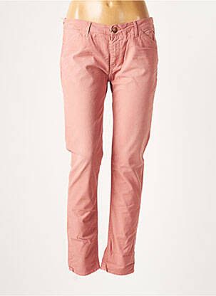 Jeans skinny taille basse taille basse rose REIKO femme