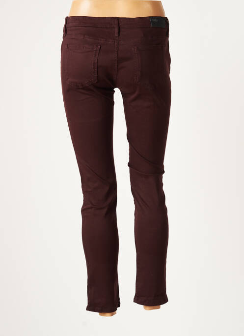 Pantalon slim rouge REIKO pour femme