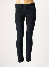 Pantalon slim stretch taille normale bleu MAISON SCOTCH femme
