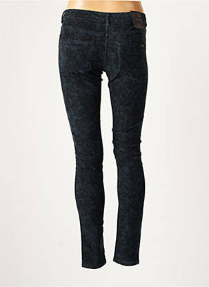 Pantalon slim stretch taille normale bleu MAISON SCOTCH femme