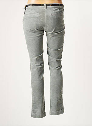 Pantalon slim stretch taille normale gris MAISON SCOTCH femme
