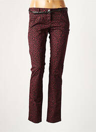 Pantalon chino taille normale taille normale violet MAISON SCOTCH femme