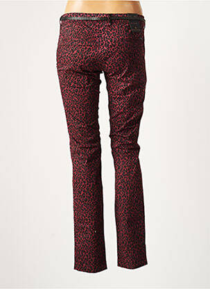 Pantalon chino taille normale taille normale violet MAISON SCOTCH femme