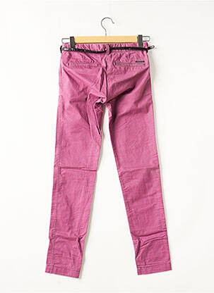 Pantalon droit taille normale taille normale violet MAISON SCOTCH femme