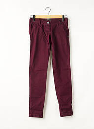 Pantalon droit taille normale taille normale violet MAISON SCOTCH femme