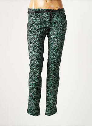 Pantalon chino vert MAISON SCOTCH pour femme