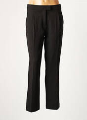Pantalon droit noir ICHI pour femme seconde vue