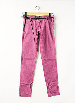 Pantalon droit violet MAISON SCOTCH pour femme