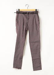 Pantalon droit violet MAISON SCOTCH pour femme seconde vue
