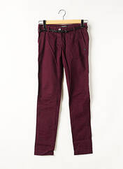 Pantalon droit violet MAISON SCOTCH pour femme seconde vue