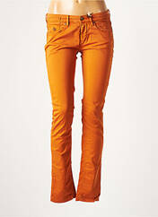 Pantalon slim orange MAISON SCOTCH pour femme seconde vue