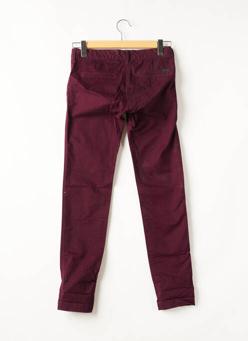 Pantalon droit violet MAISON SCOTCH pour femme