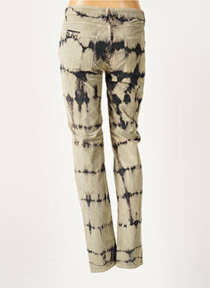 Pantalon slim stretch taille normale vert ELEVEN PARIS femme