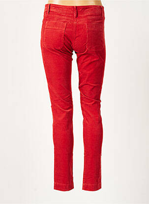 Pantalon slim taille normale taille normale rouge SESSUN femme