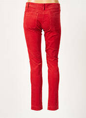 Pantalon slim rouge SESSUN pour femme seconde vue
