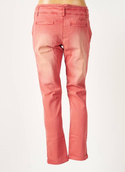 Pantalon chino rose KAPORAL pour femme
