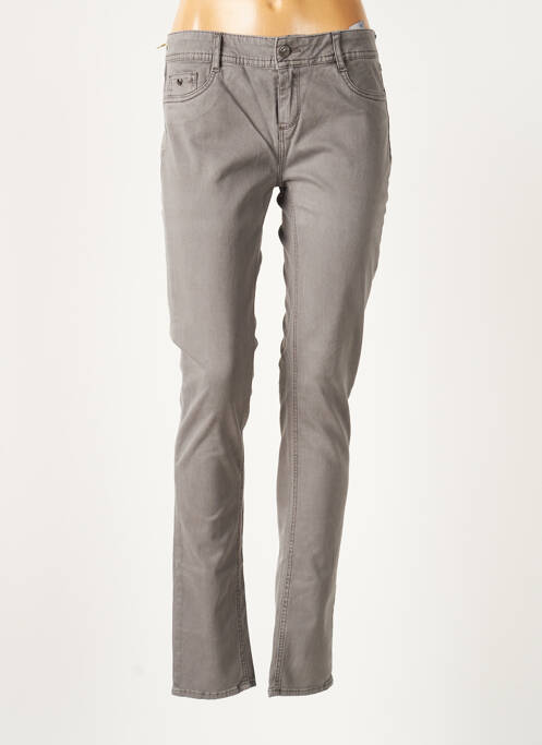 Pantalon slim gris KAPORAL pour femme