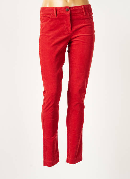 Pantalon slim rouge SESSUN pour femme