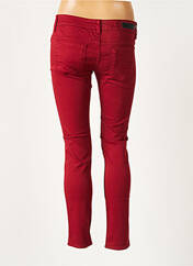 Pantalon slim rouge MELTIN'POT pour femme seconde vue