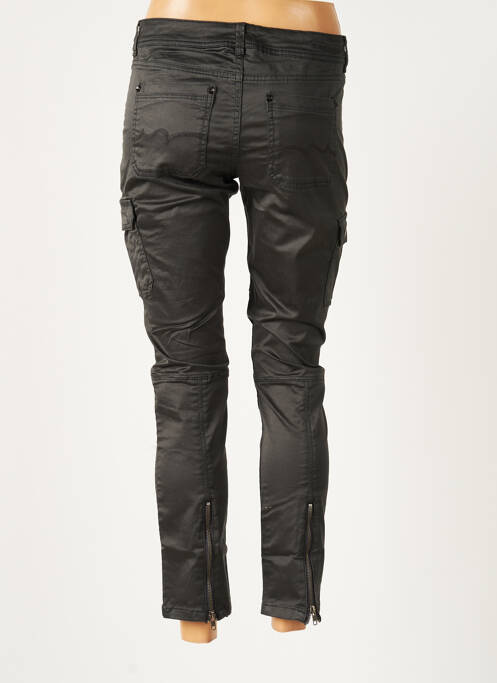 Pantalon cargo noir TEDDY SMITH pour femme