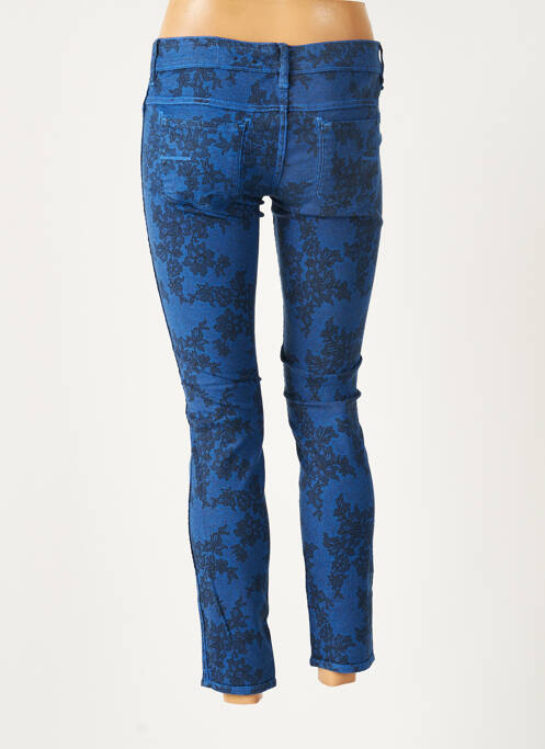 Pantalon slim bleu MELTIN'POT pour femme