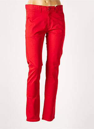 Pantalon chino taille basse taille basse rouge AVIDA DOLLARS femme