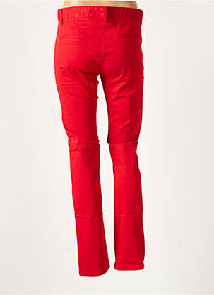 Pantalon chino taille basse taille basse rouge AVIDA DOLLARS femme