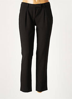 Pantalon chino taille normale taille normale noir MET AND FRIENDS femme