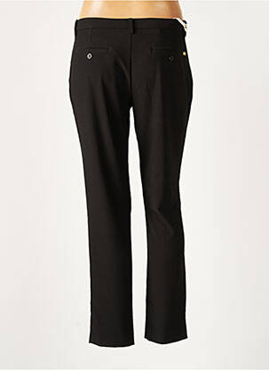 Pantalon chino taille normale taille normale noir MET AND FRIENDS femme