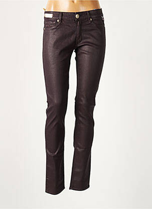 Pantalon slim taille basse taille basse rouge REPLAY femme