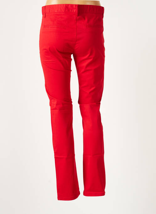 Pantalon chino rouge AVIDA DOLLARS pour femme