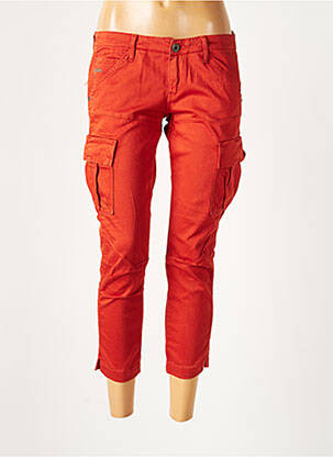 Pantalon 7/8 orange G STAR pour femme