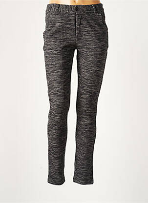 Pantalon slim gris LEON & HARPER pour femme