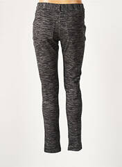 Pantalon slim gris LEON & HARPER pour femme seconde vue