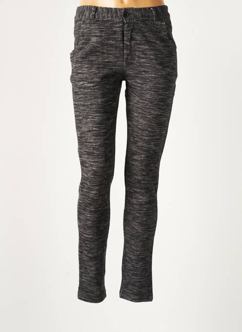 Pantalon slim gris LEON & HARPER pour femme