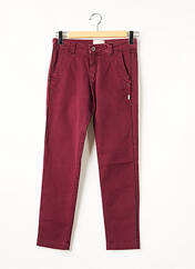 Pantalon chino rouge MY PANTS pour femme seconde vue