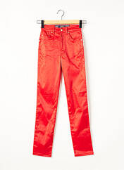 Pantalon slim rouge LOIS pour femme seconde vue
