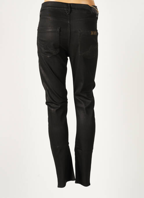 Pantalon slim noir LE TEMPS DES CERISES pour femme