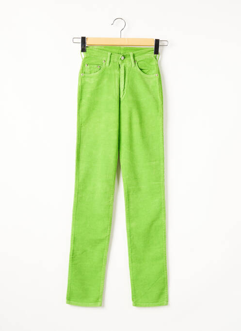 Pantalon slim vert CIMARRON pour femme