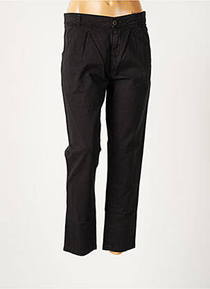 Pantalon droit coupe carotte taille normale noir KILL DEAL femme
