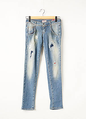 Jeans skinny bleu MET pour femme