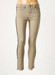 Jeans skinny vert LAB(DIP) pour femme seconde vue