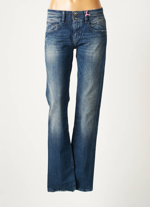 Jeans coupe droite bleu FREEMAN T.PORTER pour femme
