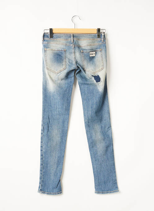 Jeans skinny bleu MET pour femme