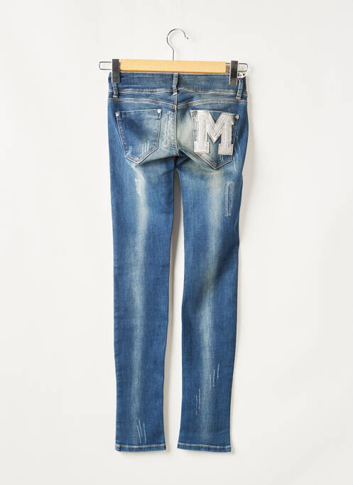 Jeans coupe slim bleu MET pour femme