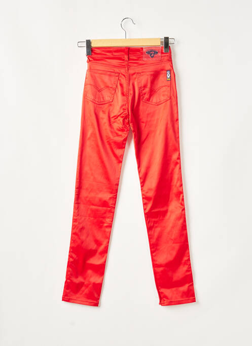 Pantalon slim rouge LOIS pour femme