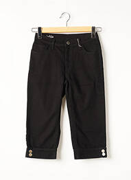 Corsaire stretch taille normale noir DEEP SOUL femme