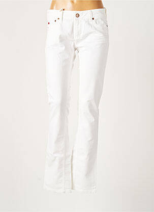 Pantalon droit blanc DN.SIXTY SEVEN pour femme