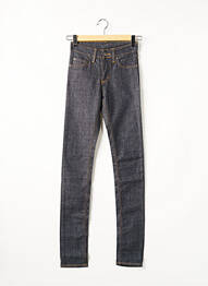 Jeans coupe slim stretch taille normale gris CHEAP MONDAY femme